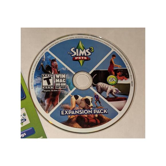 Sims Starter Pack & The Sims 3 Pets Expansion Pack Like New Complete Windows PC - Picture 11 of 15